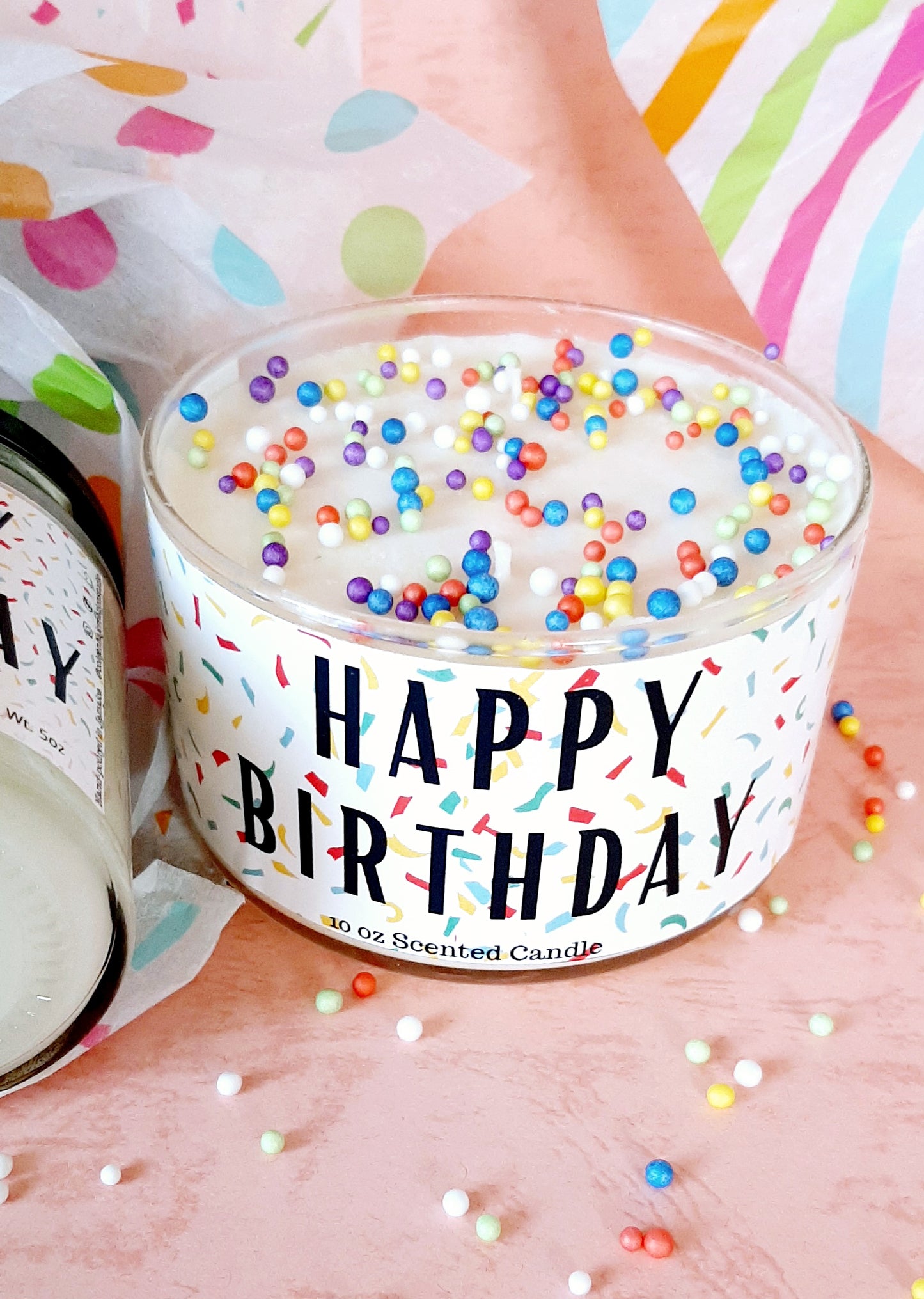 Happy Birthday Celebration Scented Candle