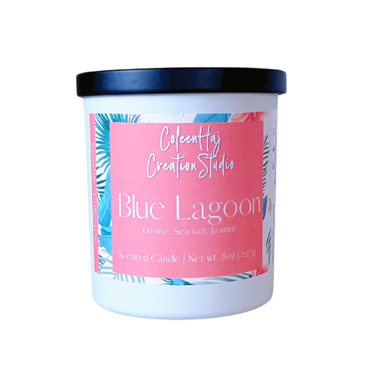 Blue Lagoon Scented Candle