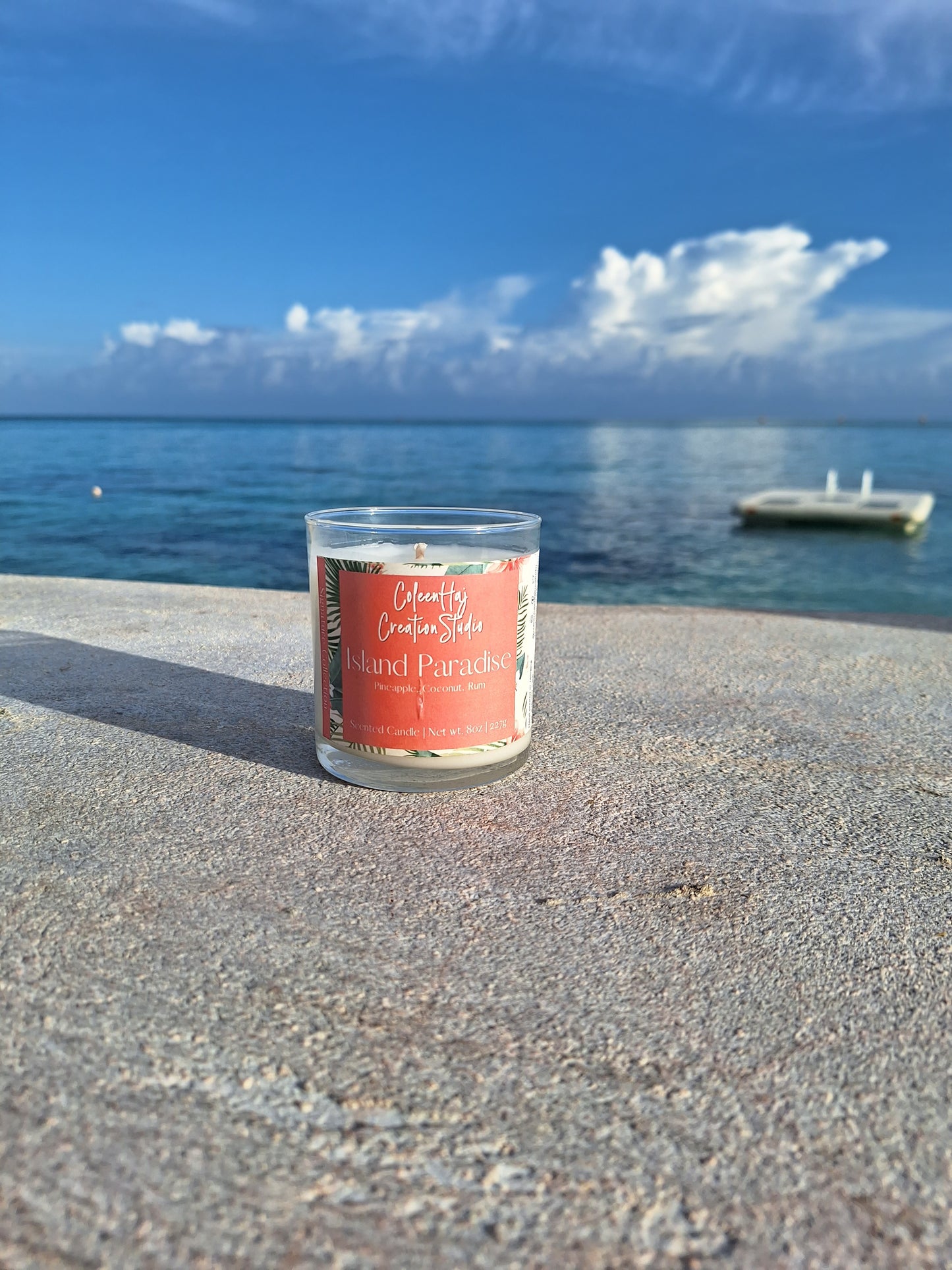 Island Paradise Scented Candle