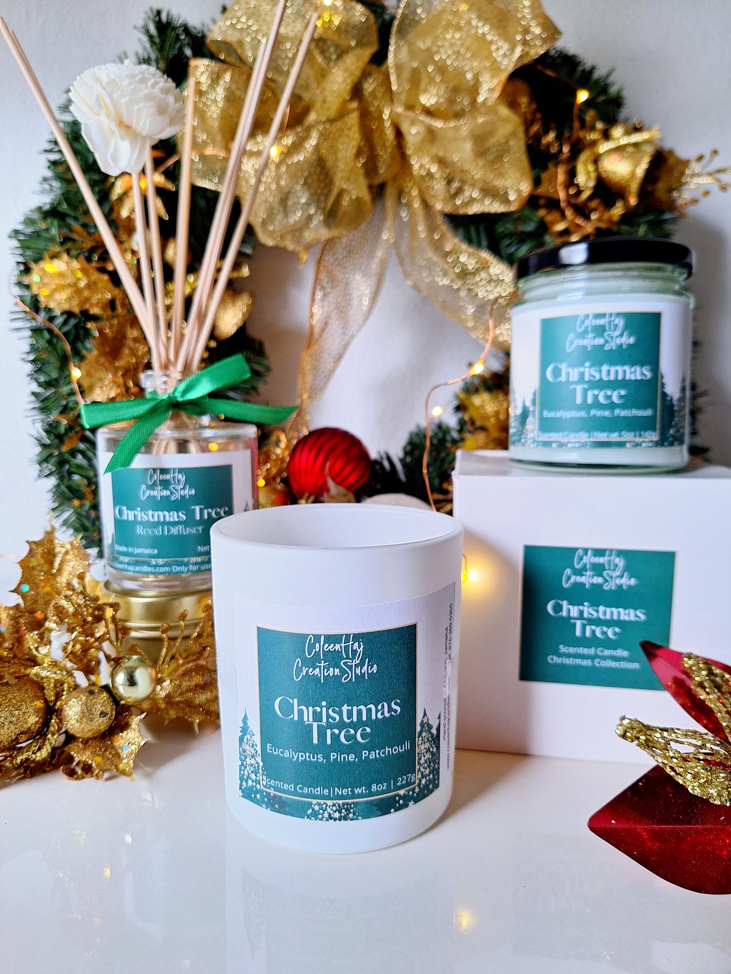 Christmas Tree Scented Candle