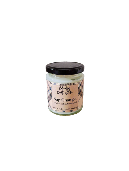 Nag Champa Scented Candle