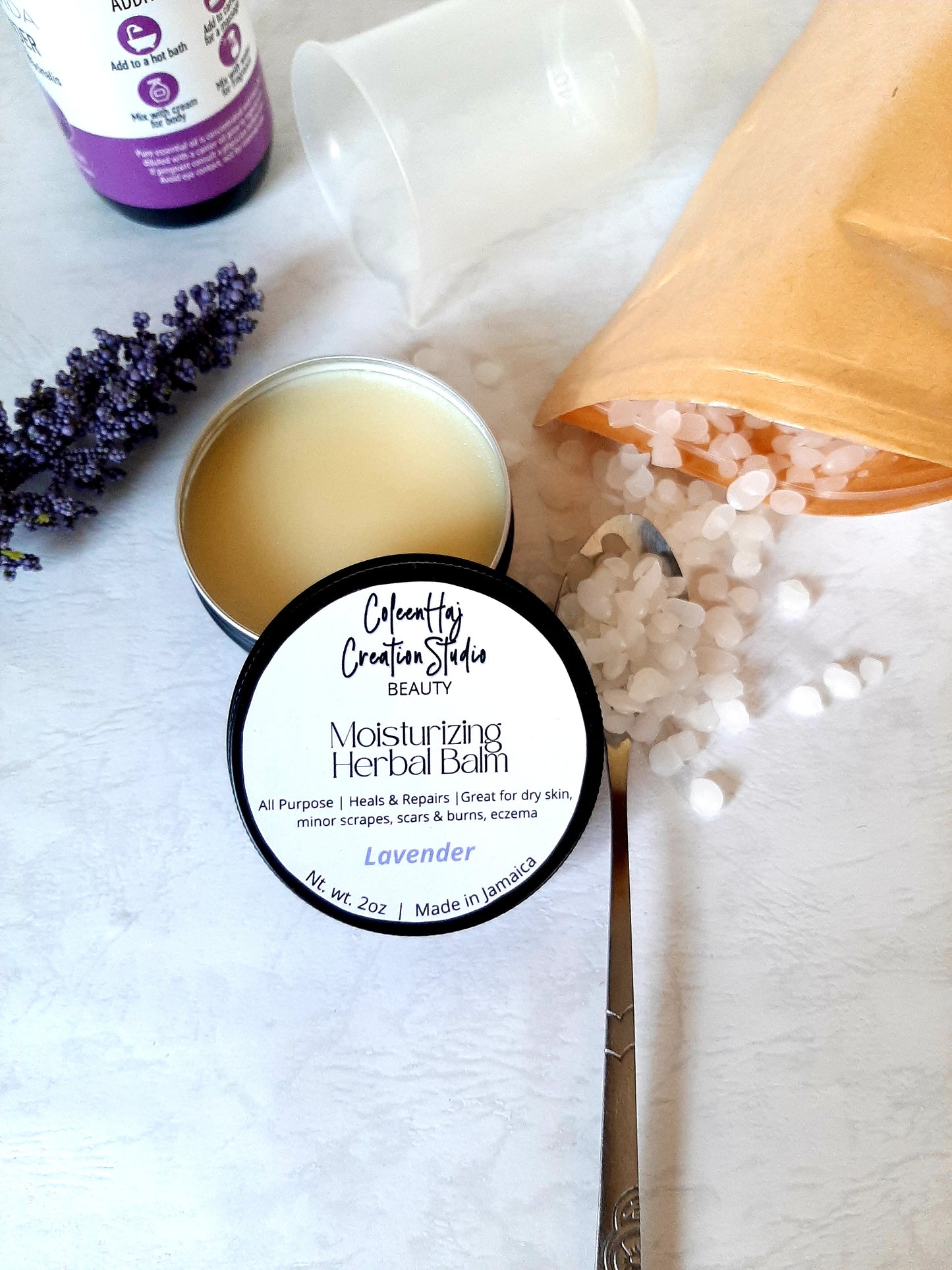 Moisturizing Herbal Balm - Lavender