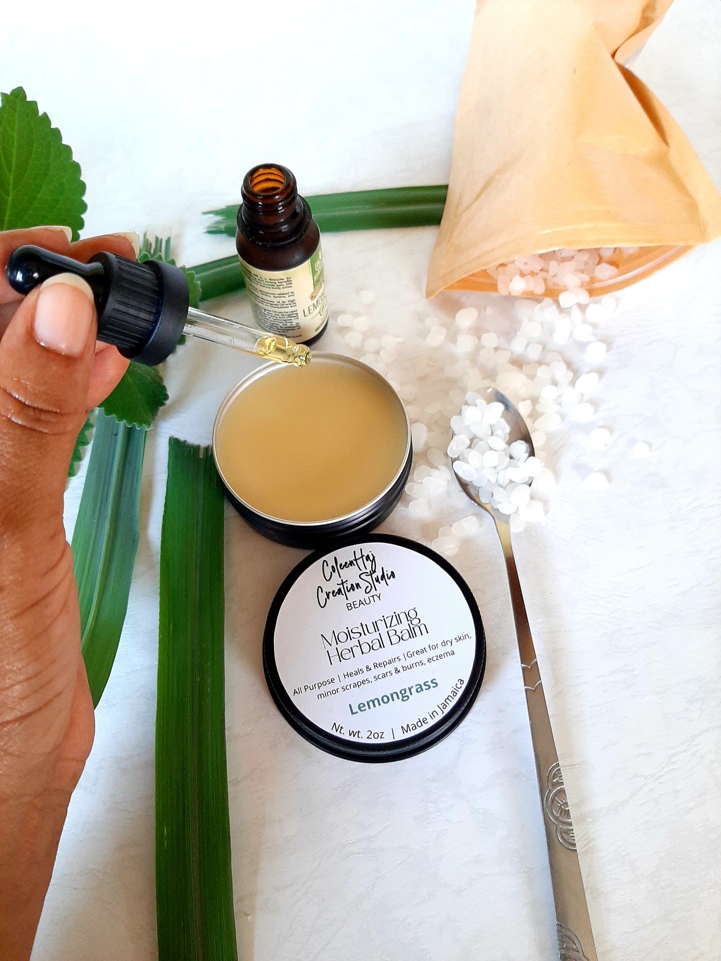 Moisturizing Herbal Balm - Lemongrass