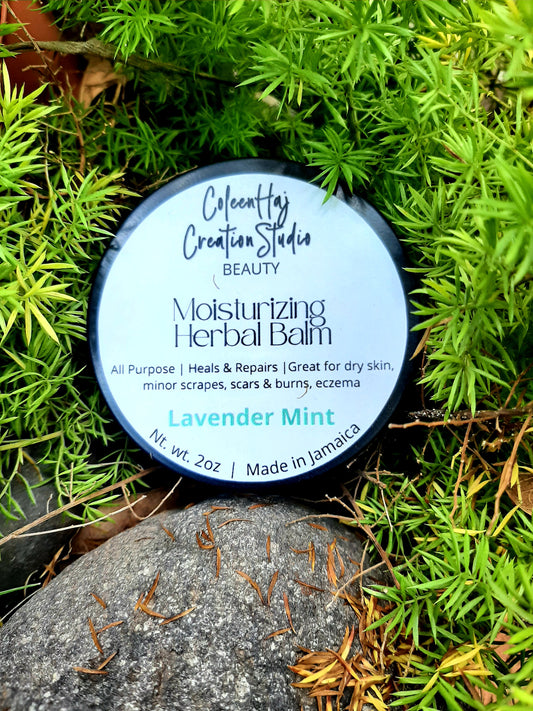 Moisturizing Herbal Balm - Lavender+ Mint