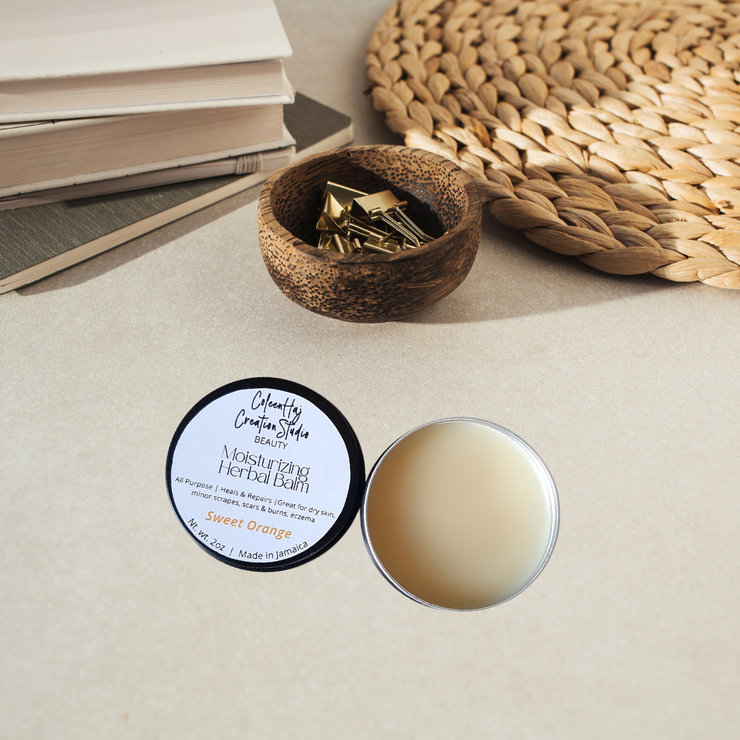 Moisturizing Herbal Balm - Sweet Orange